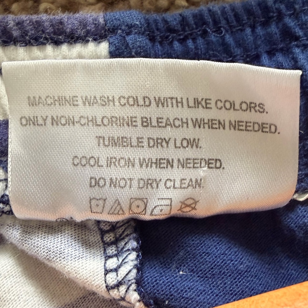 Men’s Corona Blue and White Striped Lounge Pants Size L - Picture 10 of 10